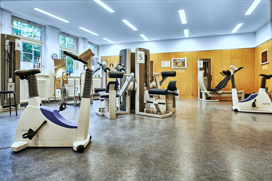 Blick in den Trainingsraum Blick in den Trainingsraum